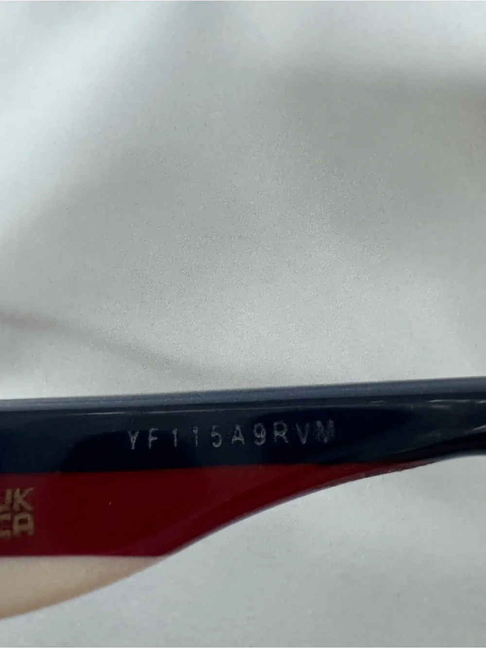 Gucci Black Oval Women's Sunglasses with Navy Temples